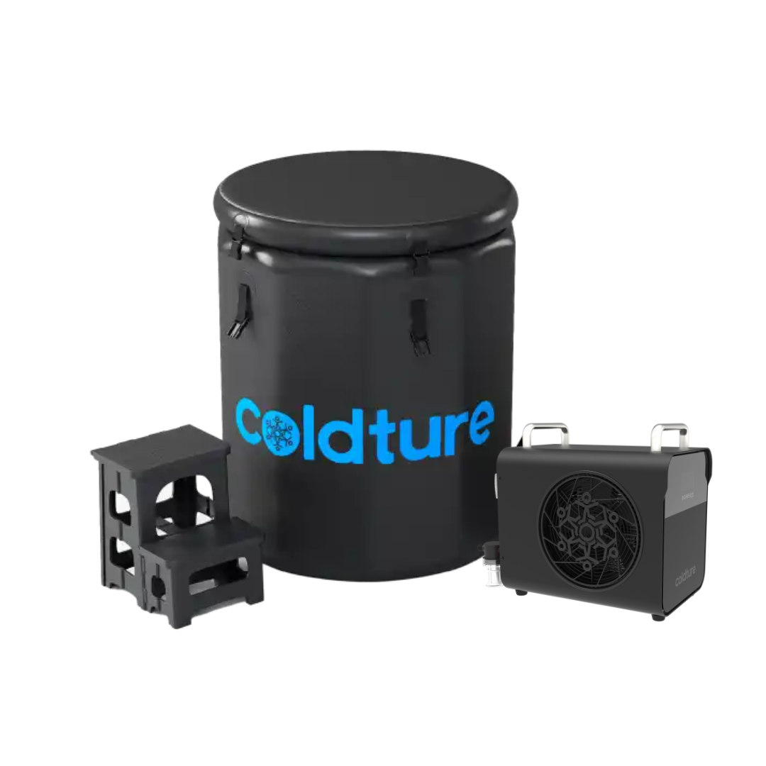 Coldture The Barrel Cold Plunge Tub Bundle