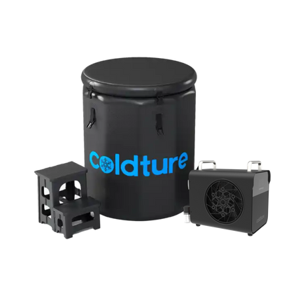 Coldture The Barrel Cold Plunge Tub Bundle