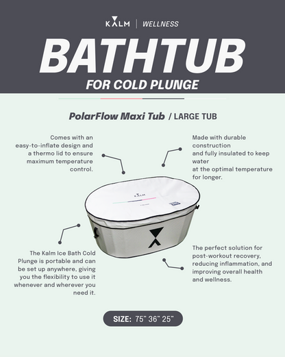 Kalm Inflatable Cold Plunge Tub