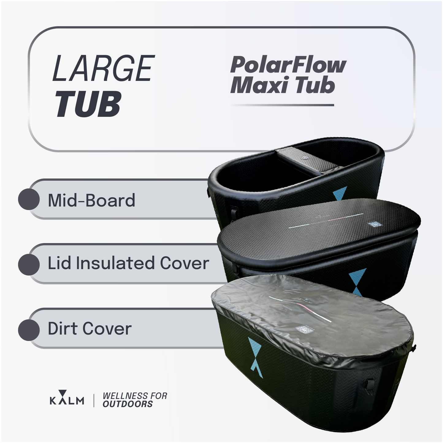 Kalm Inflatable Cold Plunge Tub