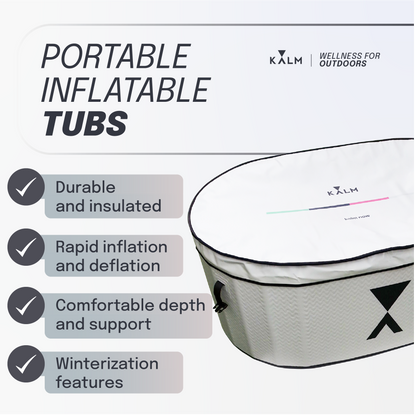 Kalm Inflatable Cold Plunge Tub