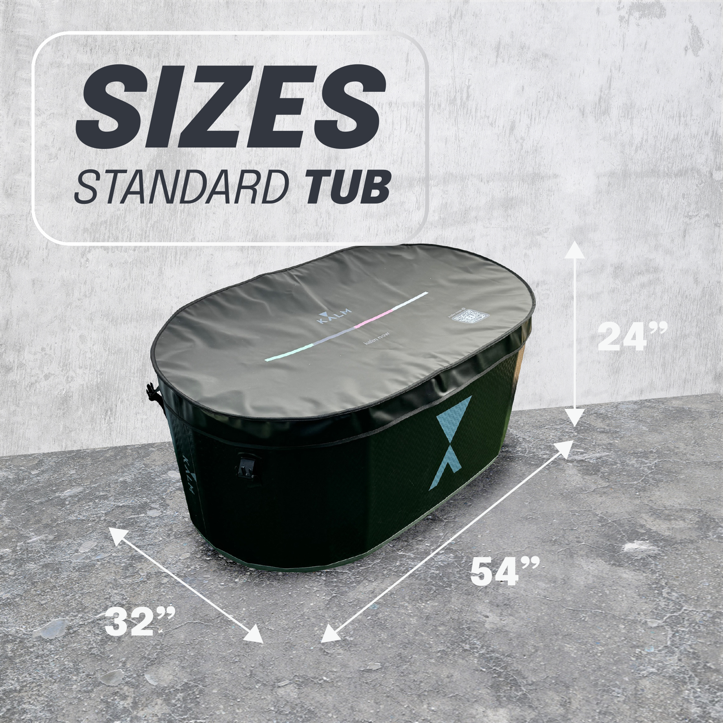 Kalm Inflatable Cold Plunge Tub