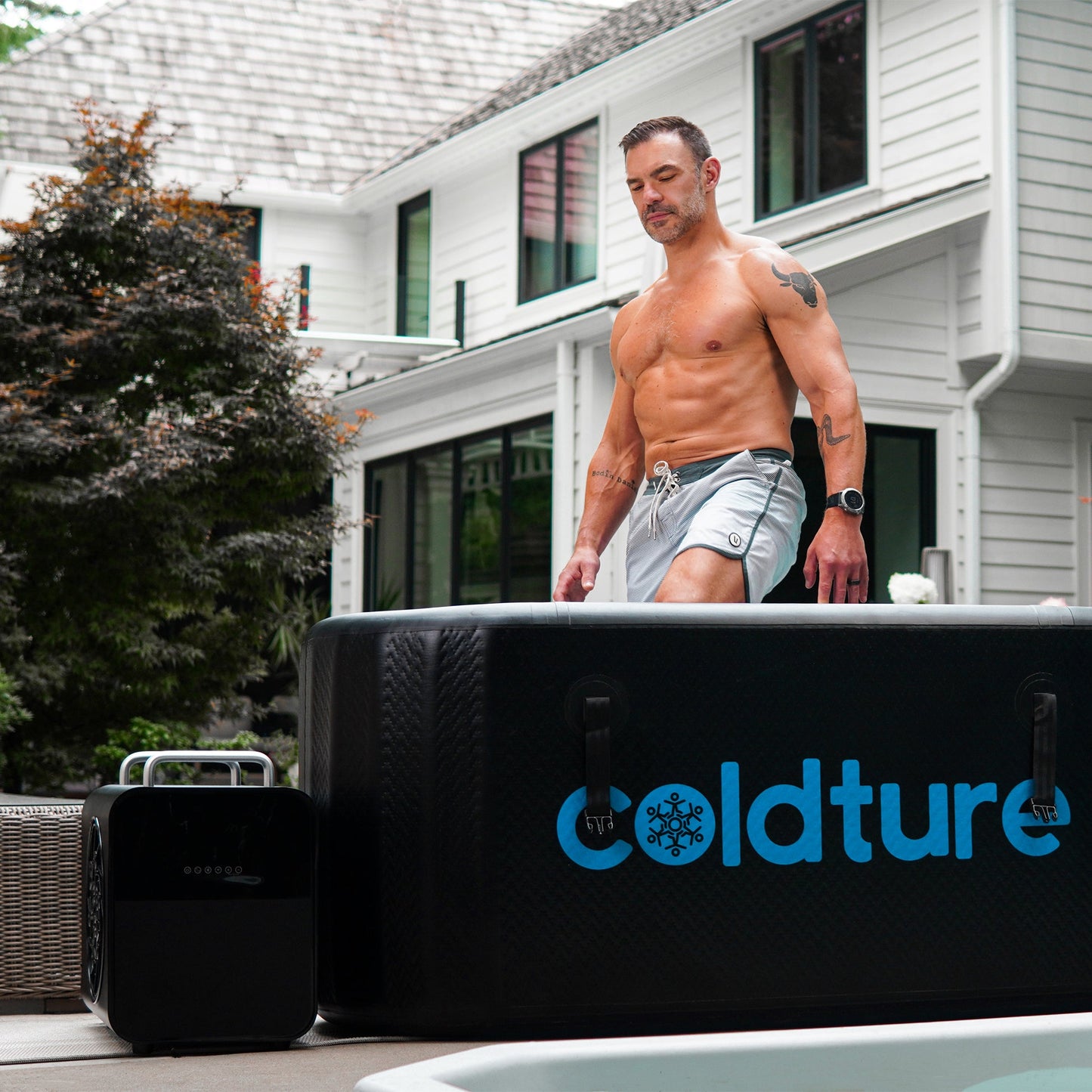 Coldture The Classic Cold Plunge Tub Bundle